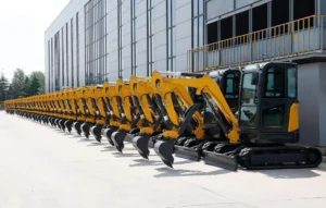 Mini Wheel Excavator